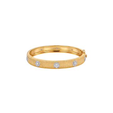 Soleil d’Or: Starburst Kada in Gold Vermeil 925 Sterling Silver