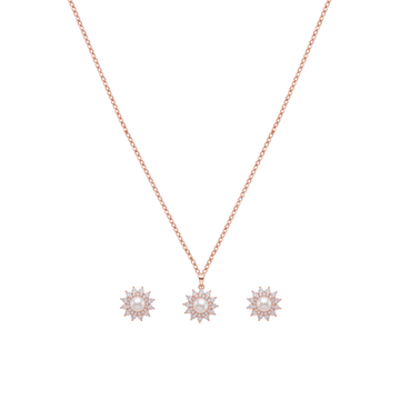 Little Miss Sunshine: Pearl Pendant in Rose Gold Vermeil