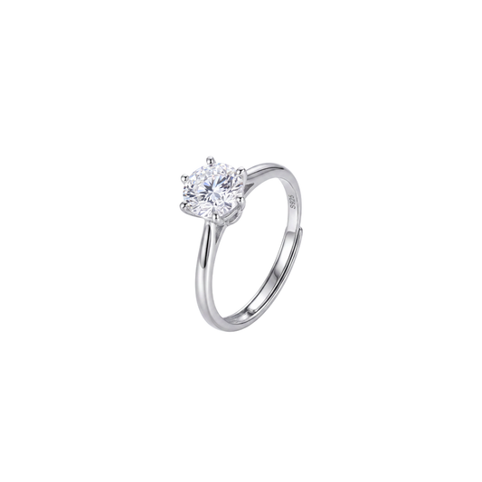 Classic Solitaire Diamond Engagement Ring