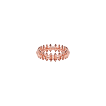 The Untamed: Studded Ring in Gold Vermeil 925 Sterling Silver