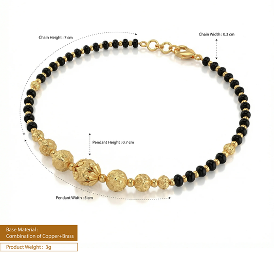 The Panchamani Mangalsutra Bracelet