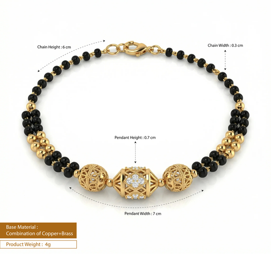 The Sangini Mangalsutra Bracelet