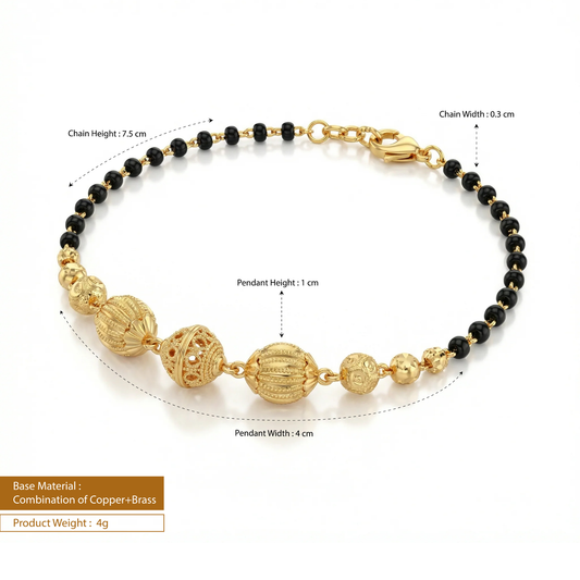 Tulya Mangalsutra Bracelet