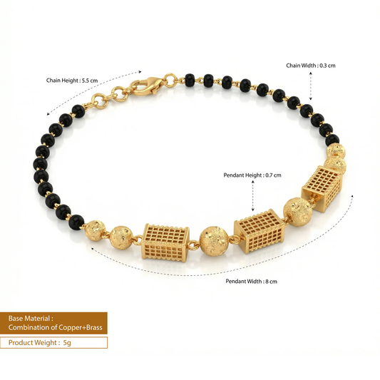 The Tridha Mangalsutra Bracelet