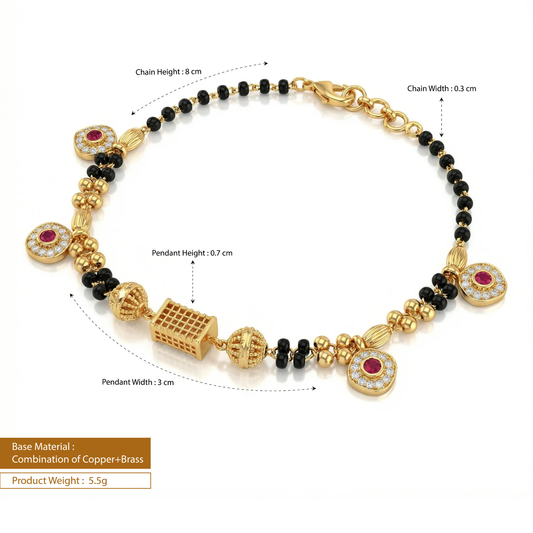 The Manjusha Mangalsutra Bracelet
