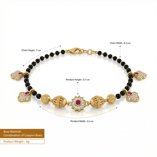 The Kyra Mangalsutra Bracelet