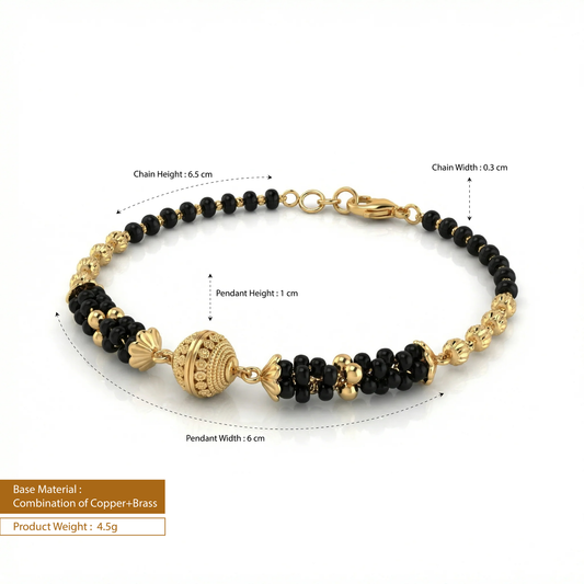 The Kuntala Mangalsutra Bracelet