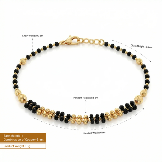 The Sanghat Mangalsutra Bracelet